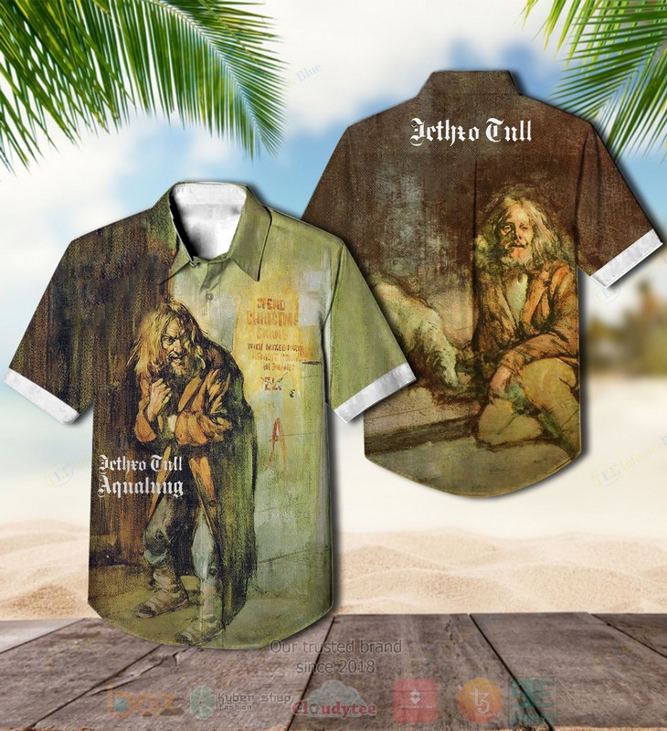 Jethro Tull band Minstrel in the Gallery Hawaiian Shirt