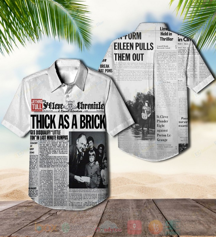 Jethro Tull band Benefit Hawaiian Shirt