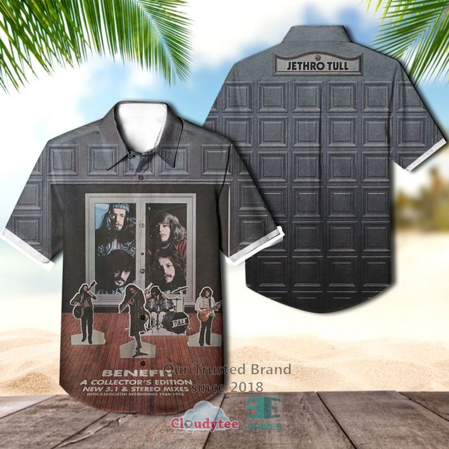 Jethro Tull Christmas Hawaiian Casual Shirt