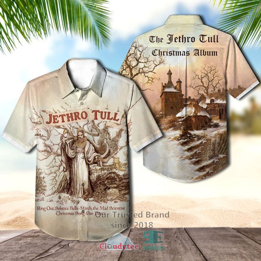 Jethro Tull Living In The Past Hawaiian Casual Shirt