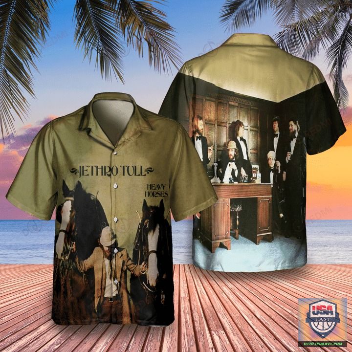 Jethro Tull Minstrel in the Gallery Album Hawaiian Shirt | Usalast