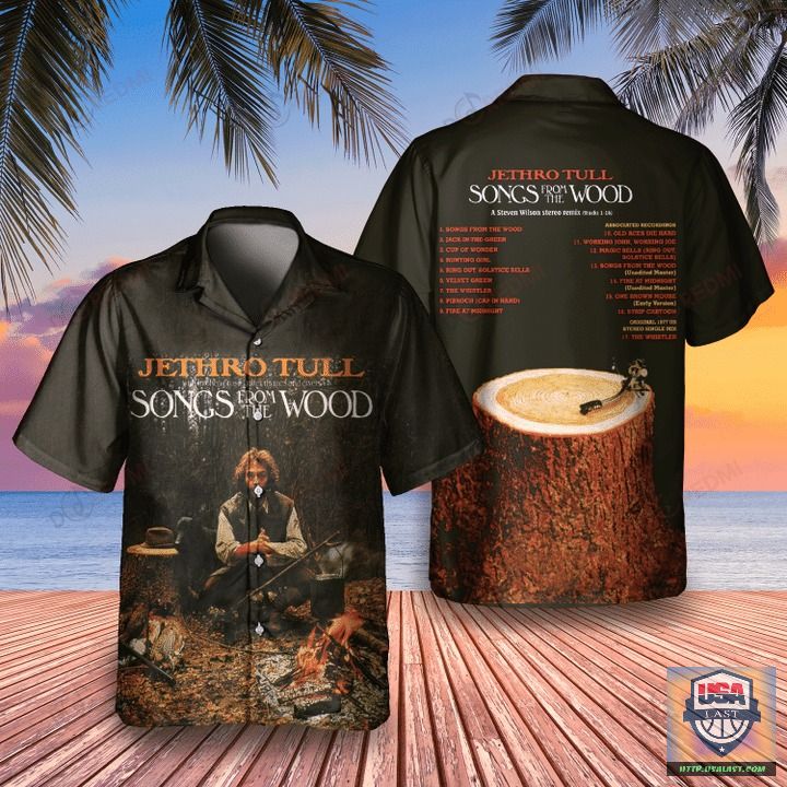 Jethro Tull Minstrel in the Gallery Album Hawaiian Shirt | Usalast