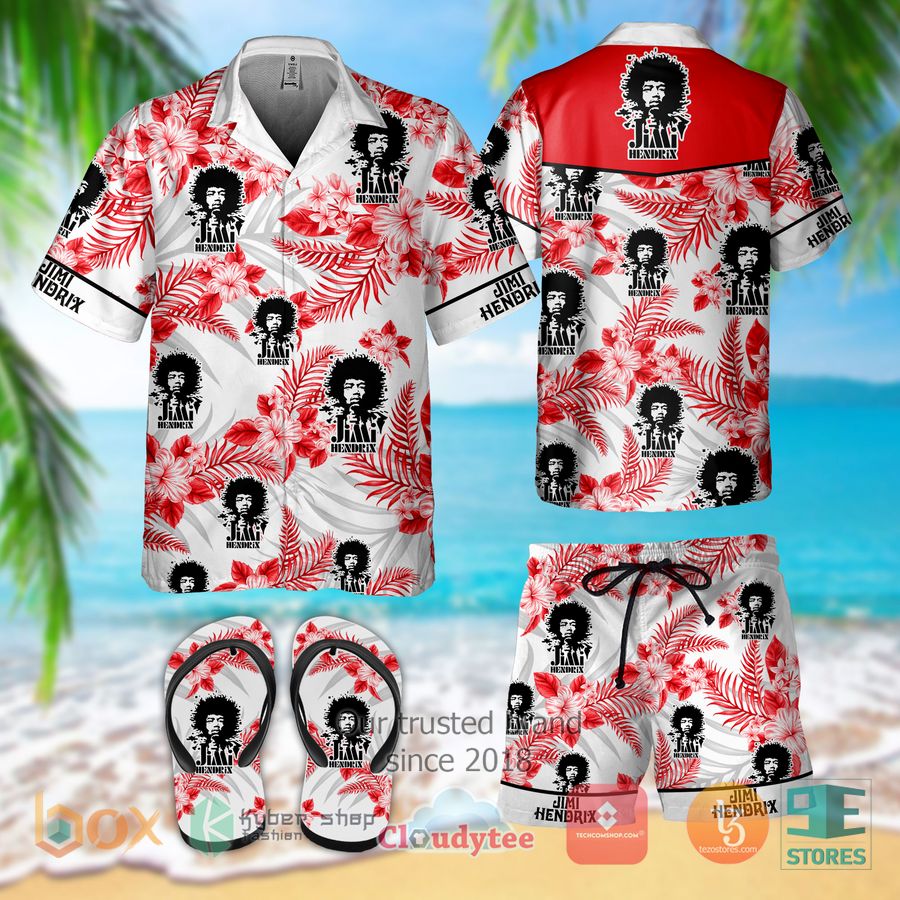 Jimi Hendrix Are You Experienced Hawaiian Casual Shirt