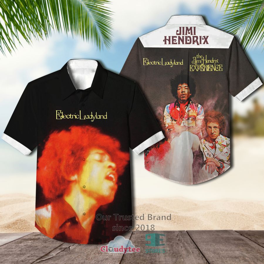 Jimi Hendrix Lover Man Hawaiian Casual Shirt