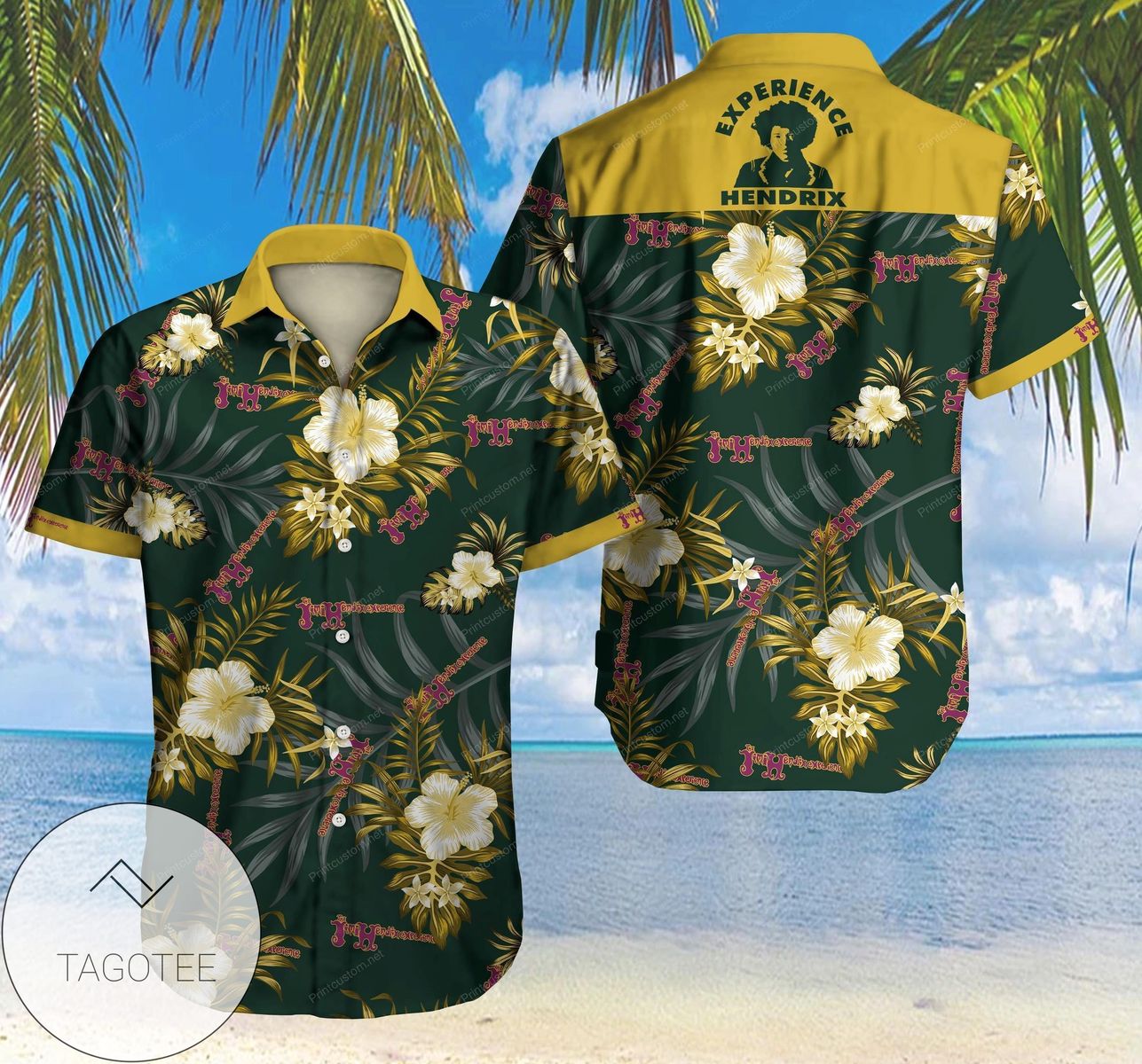 Jimmy Buffett Changes In Latitudes Changes In Attitudes Album Cover Hawaiian Shirt