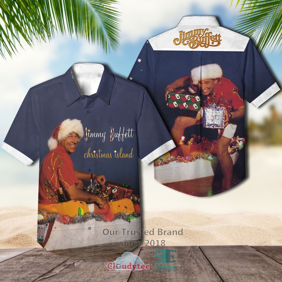 Jimmy Buffett Changes in Latitudes Album Hawaiian Shirt