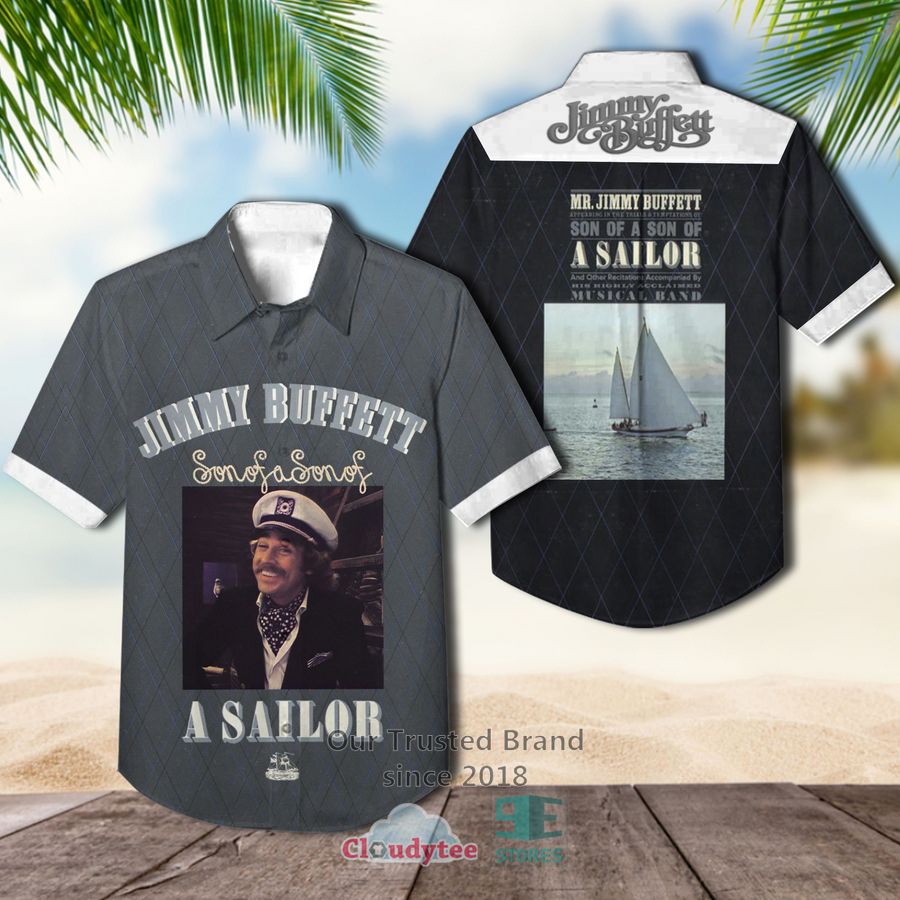 Jimmy Buffett Volcano Album Hawaiian Shirt