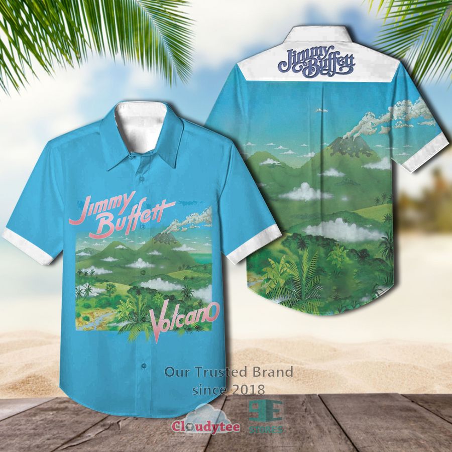 Jimmy Buffett Christmas Island Album Hawaiian Shirt