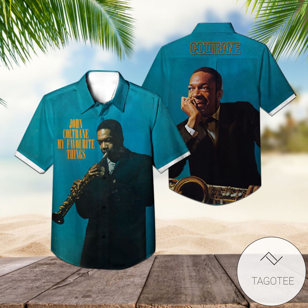 John Coltrane Africa Brass Album Cover Hawaiian Shirt