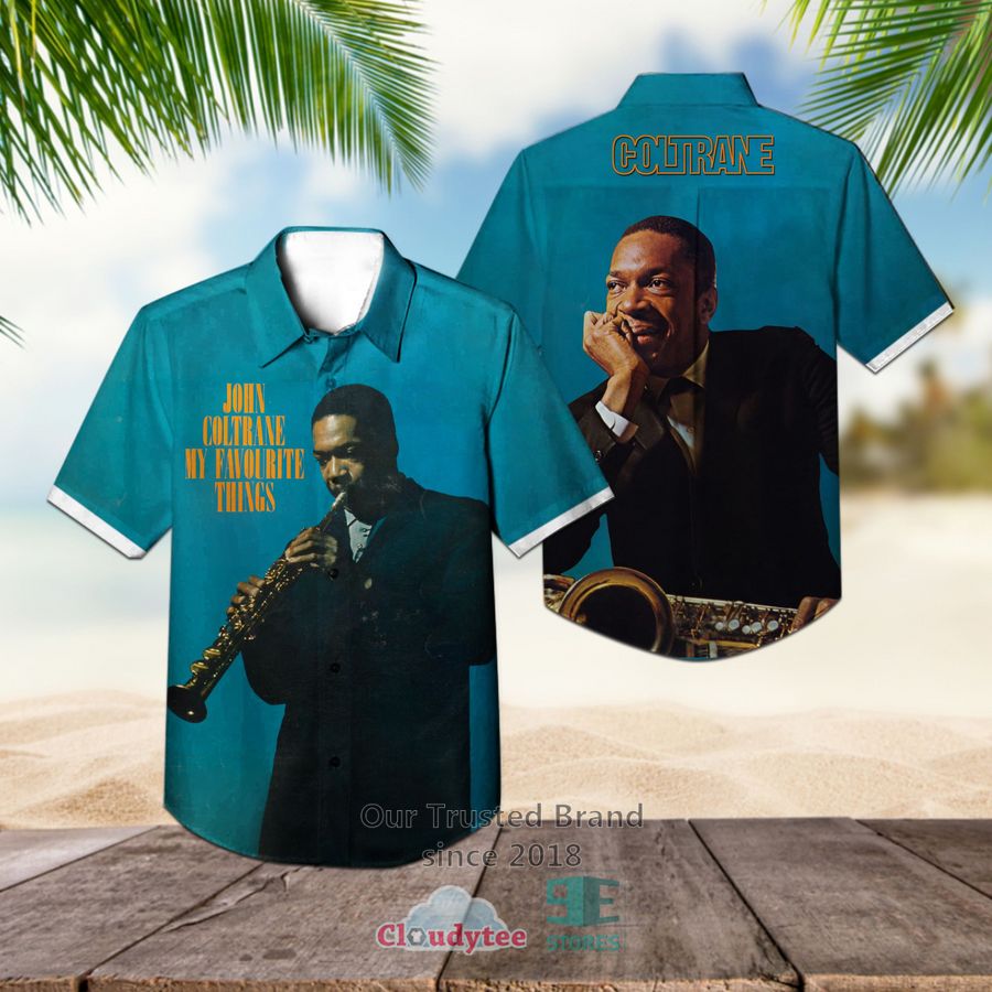 John Coltrane Quartet Blue Train Casual Hawaiian Shirt