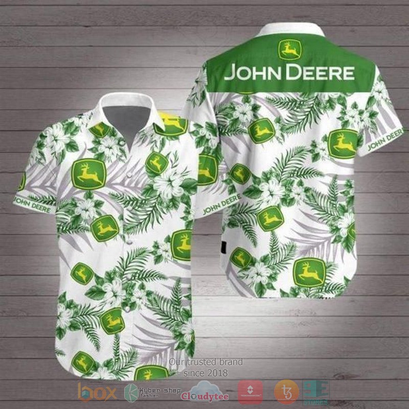 John Deere Hawaiian Shirt