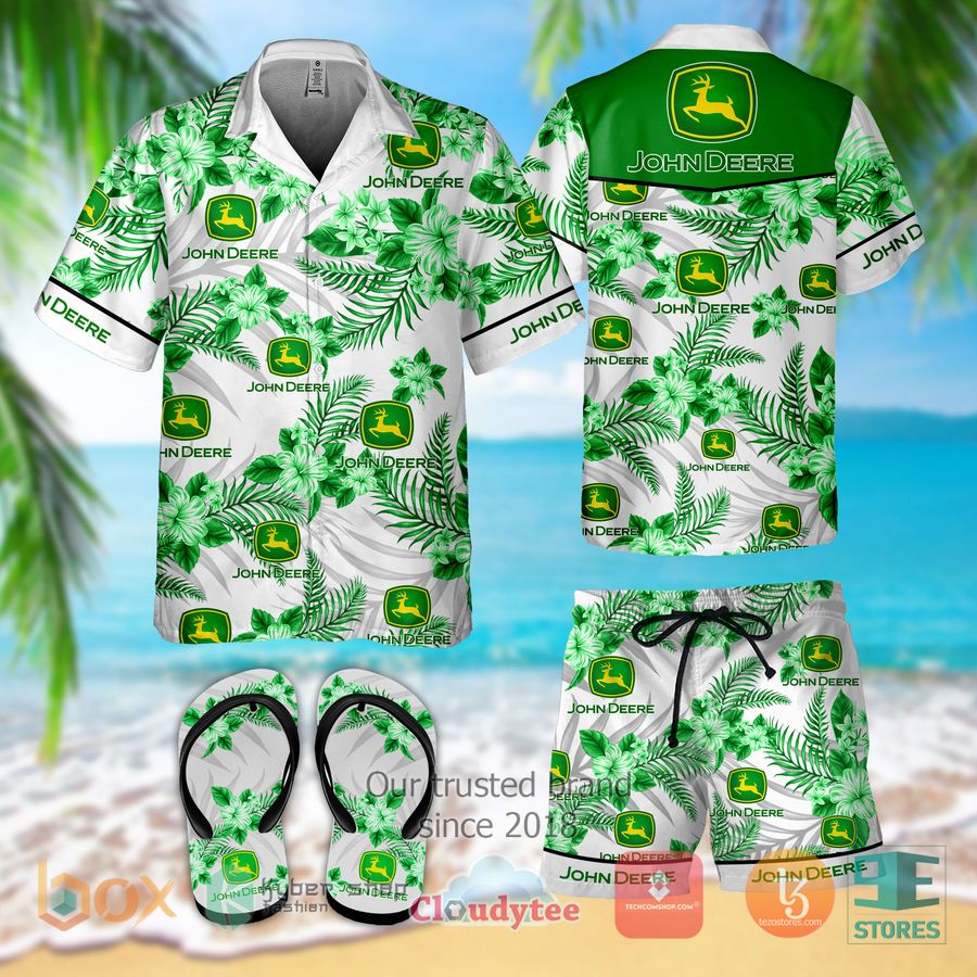 John Deere Hawaiian Shirt, Shorts