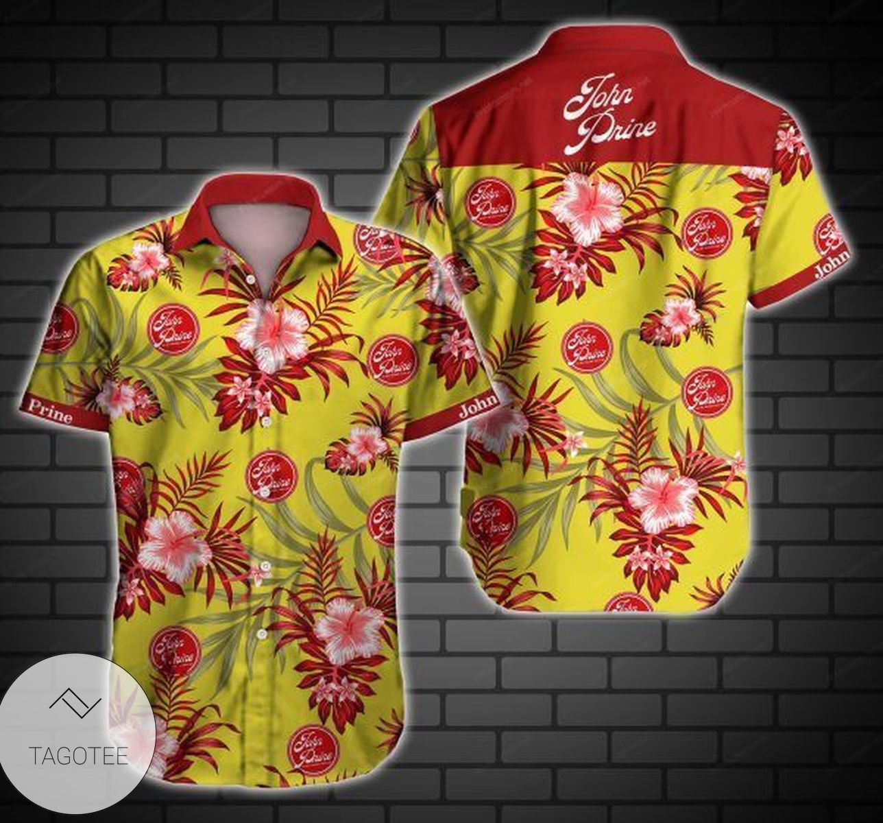 John Prine Hawaiian Shirt 3d