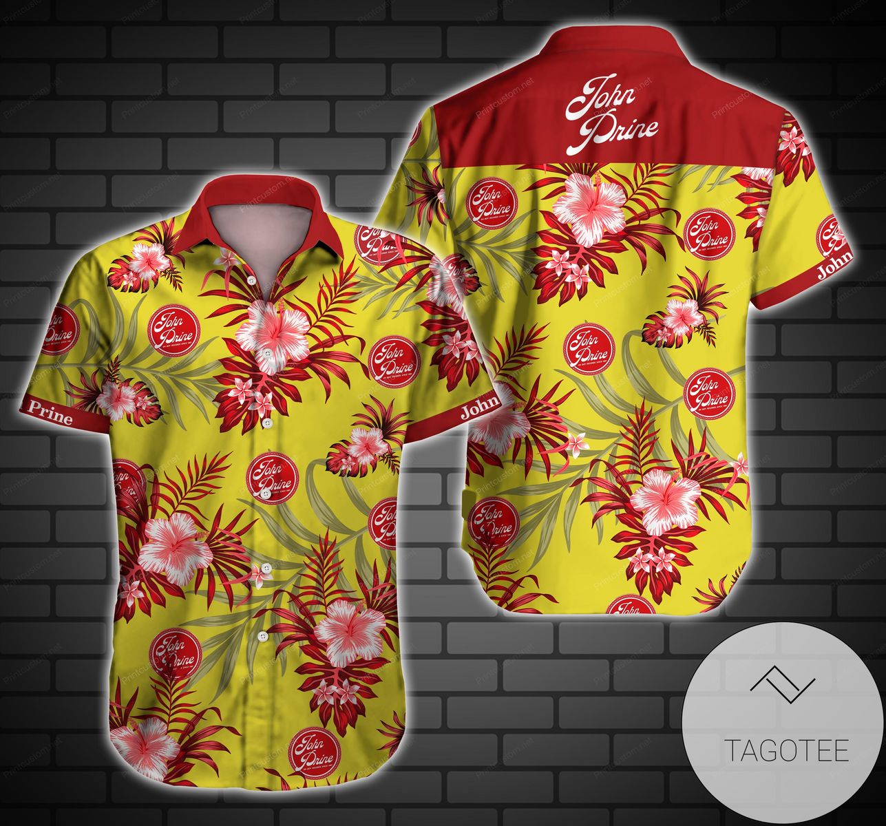 Johnnie Walker Black Hawaiian Shirt