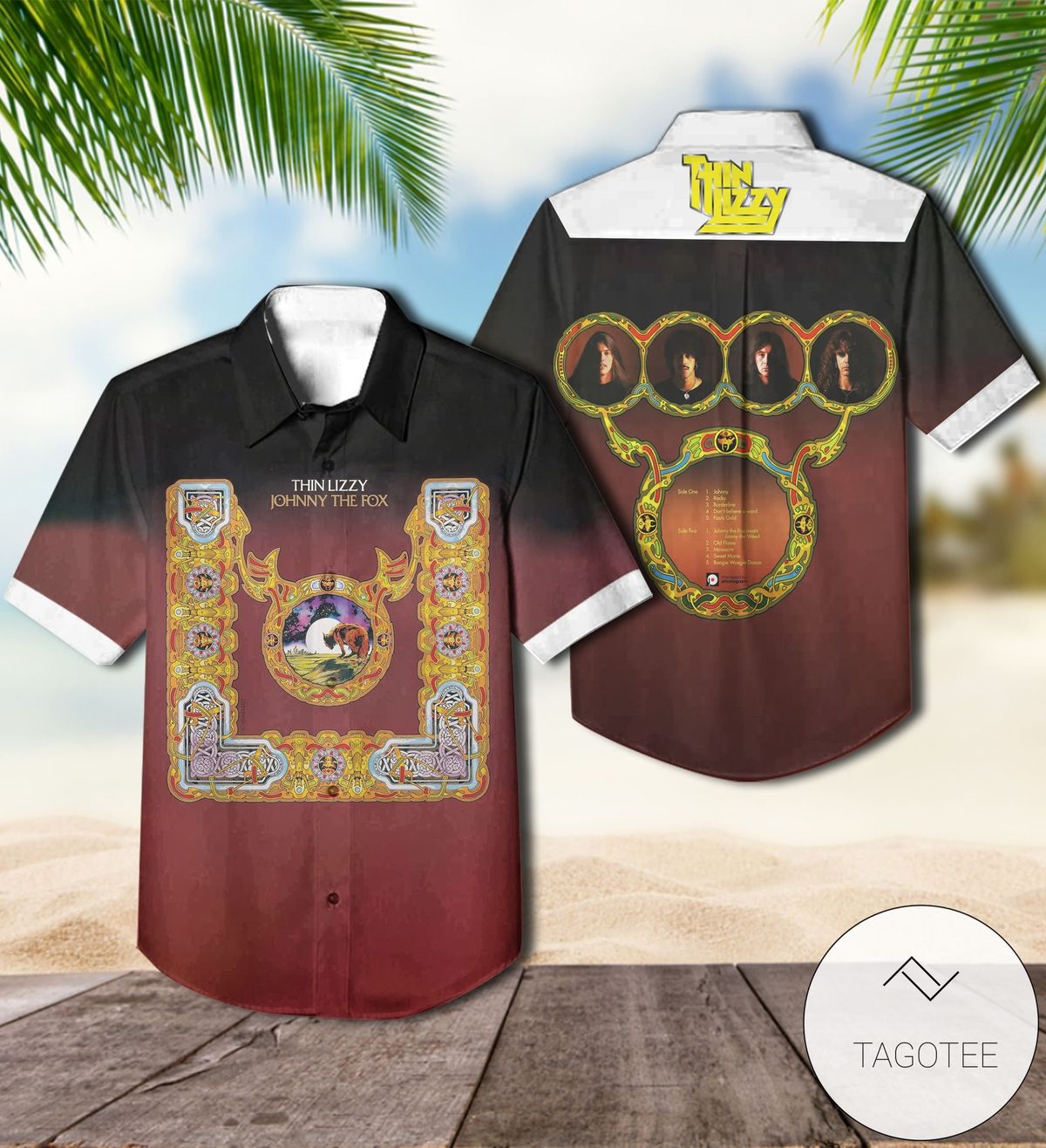 Johny Walker Hawaiian Shirt 3d