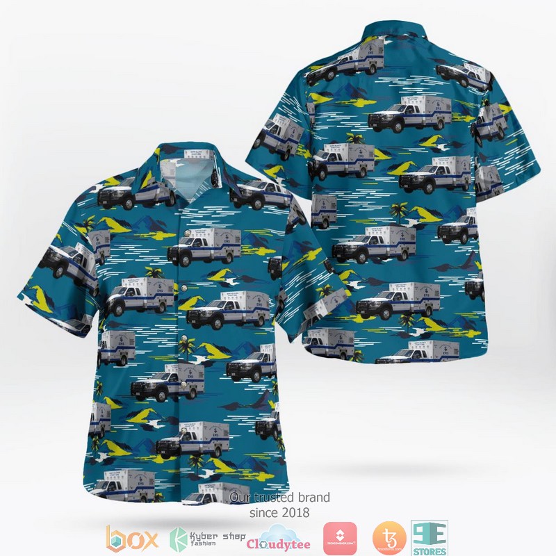 Johnson County EMS Hawaiian Shirt