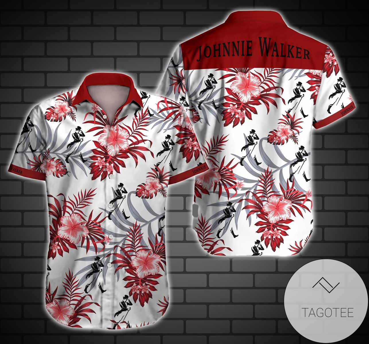 Johny Walker Hawaiian Shirt