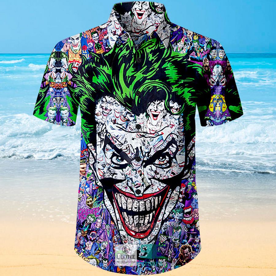 Joker Face Art Hawaiian Shirt