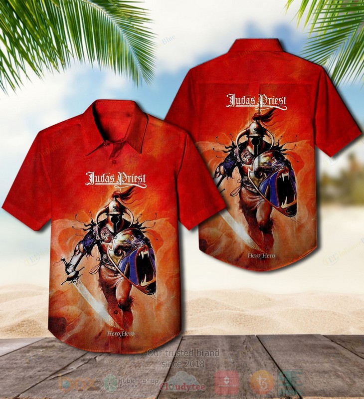 Judas Priest band Firepower Hawaiian Shirt