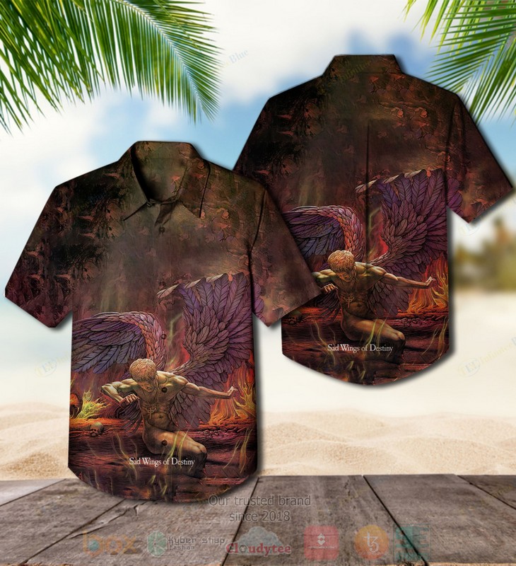 Judas Priest Band Sad Wings Of Destiny Hawaiian Shirt