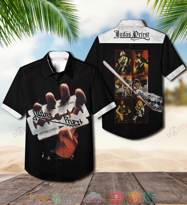 Judas Priest British Steel Hawaiian Shirt