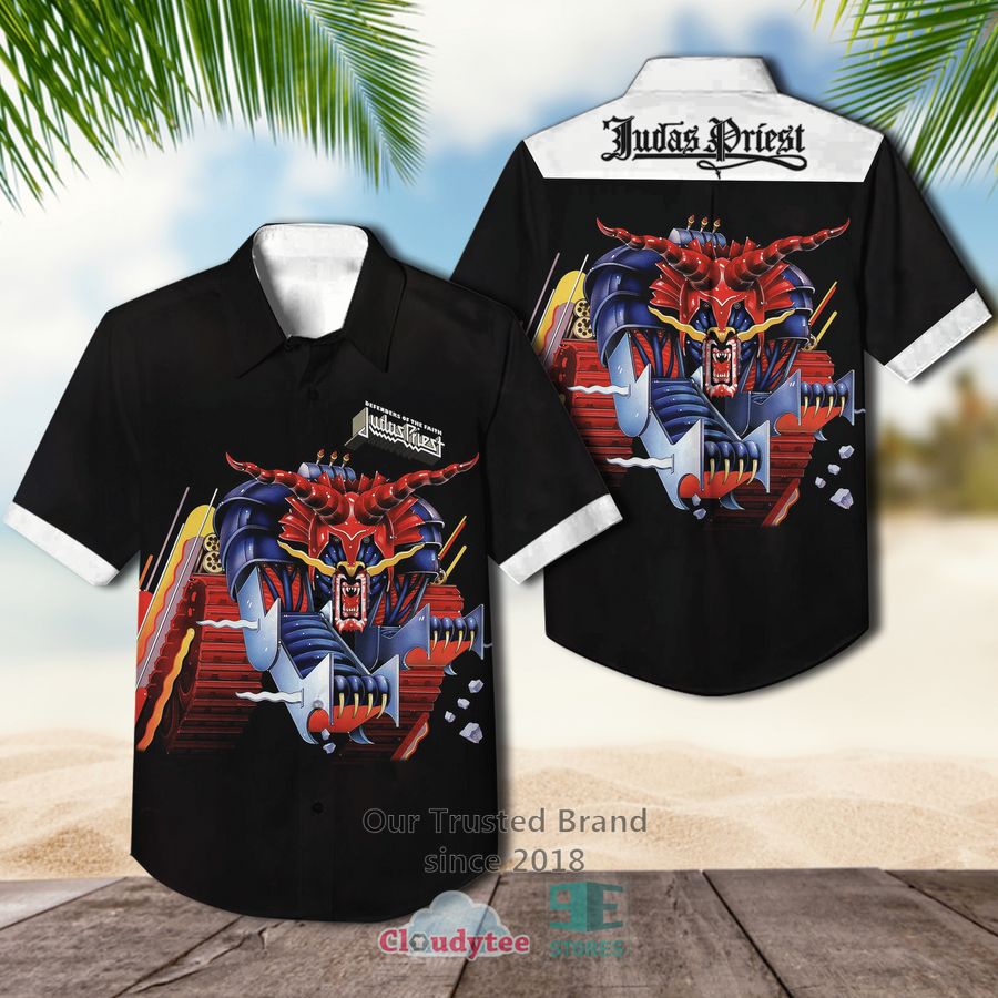 Judas Priest British Steel Casual Hawaiian Shirt