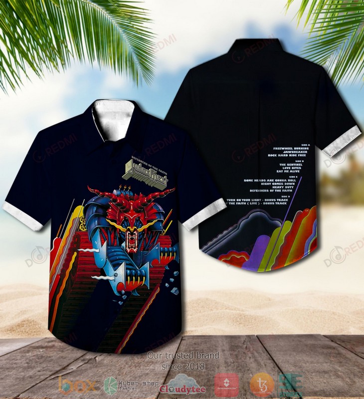 Judas Priest band Stained Class Hawaiian Shirt