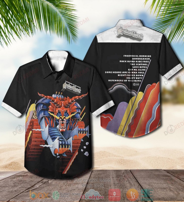 Judas Priest Firepower Hawaiian Shirt