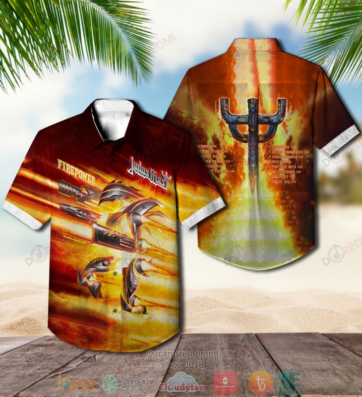 Judas Priest Jugulator Hawaiian Shirt