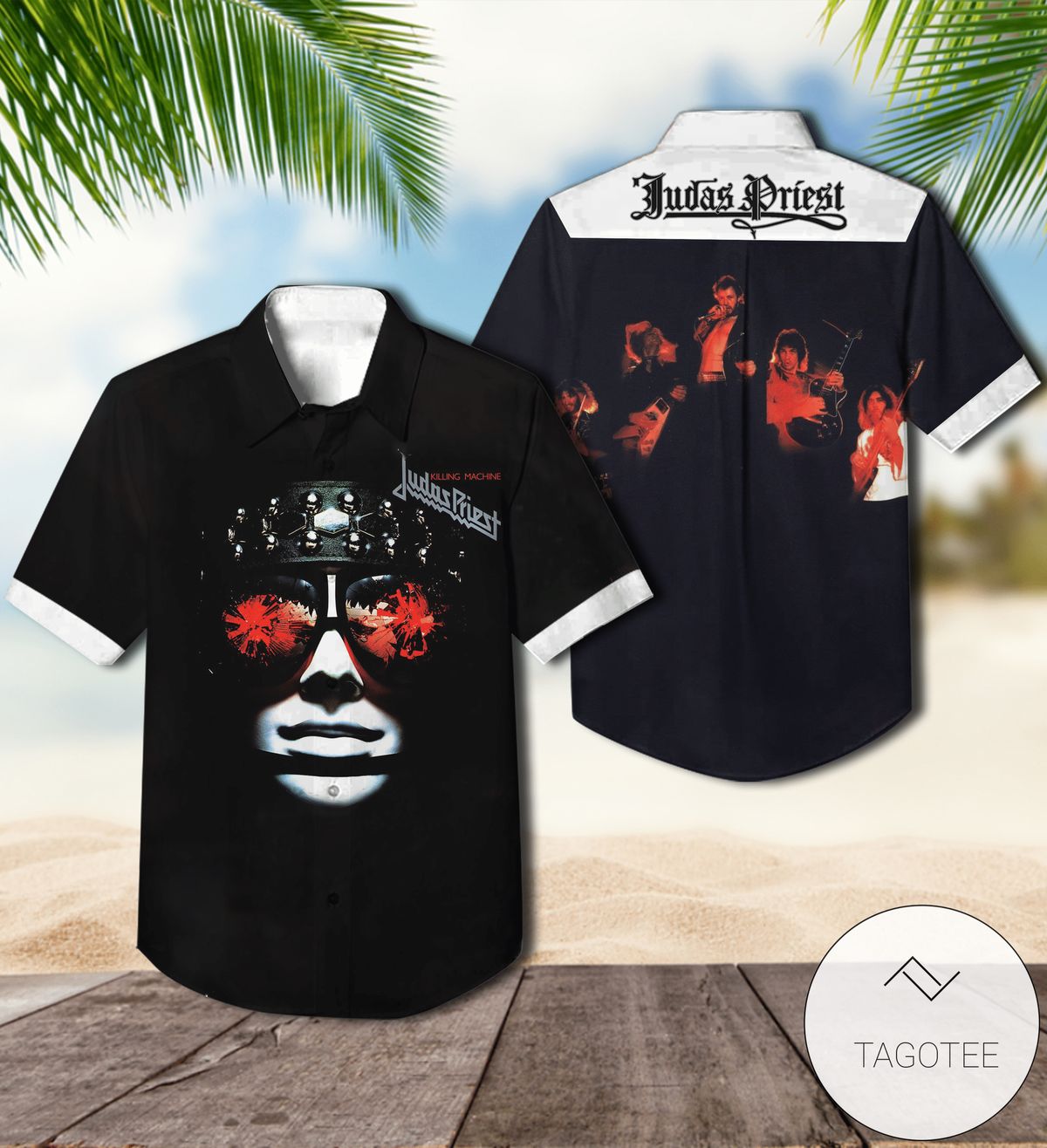 Judas Priest Nostradamus Album Cover Hawaiian Shirt