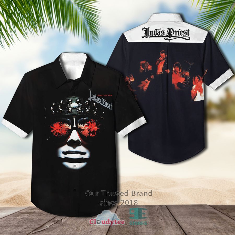 Judas Priest Firepower Casual Hawaiian Shirt