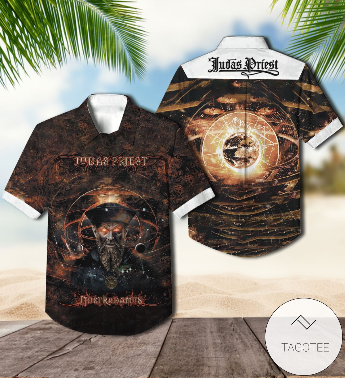 Judas Priest Killing Machine Album Cover Hawaiian Shirt