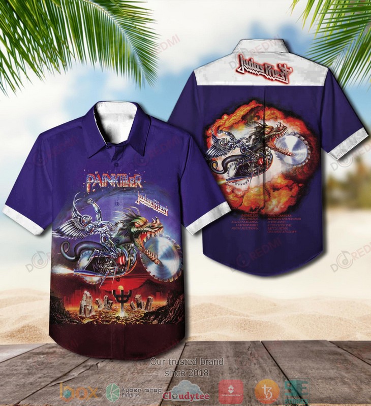 Judas Priest Point of Entry Hawaiian Shirt