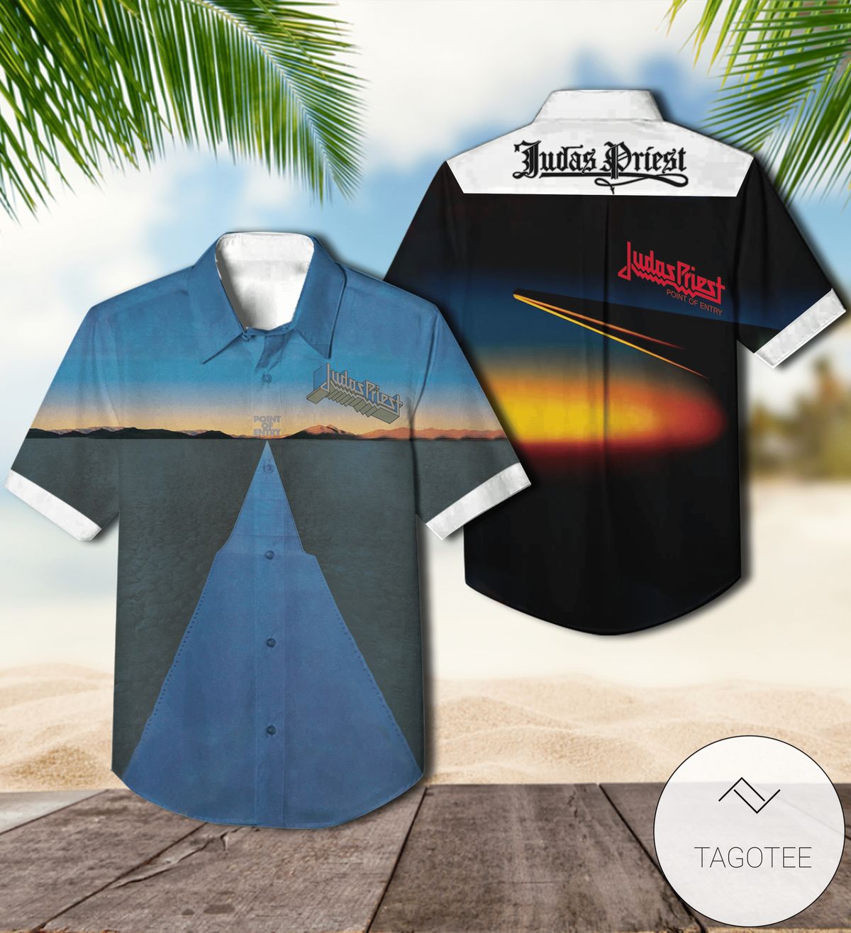 Judas Priest Nostradamus Album Cover Hawaiian Shirt