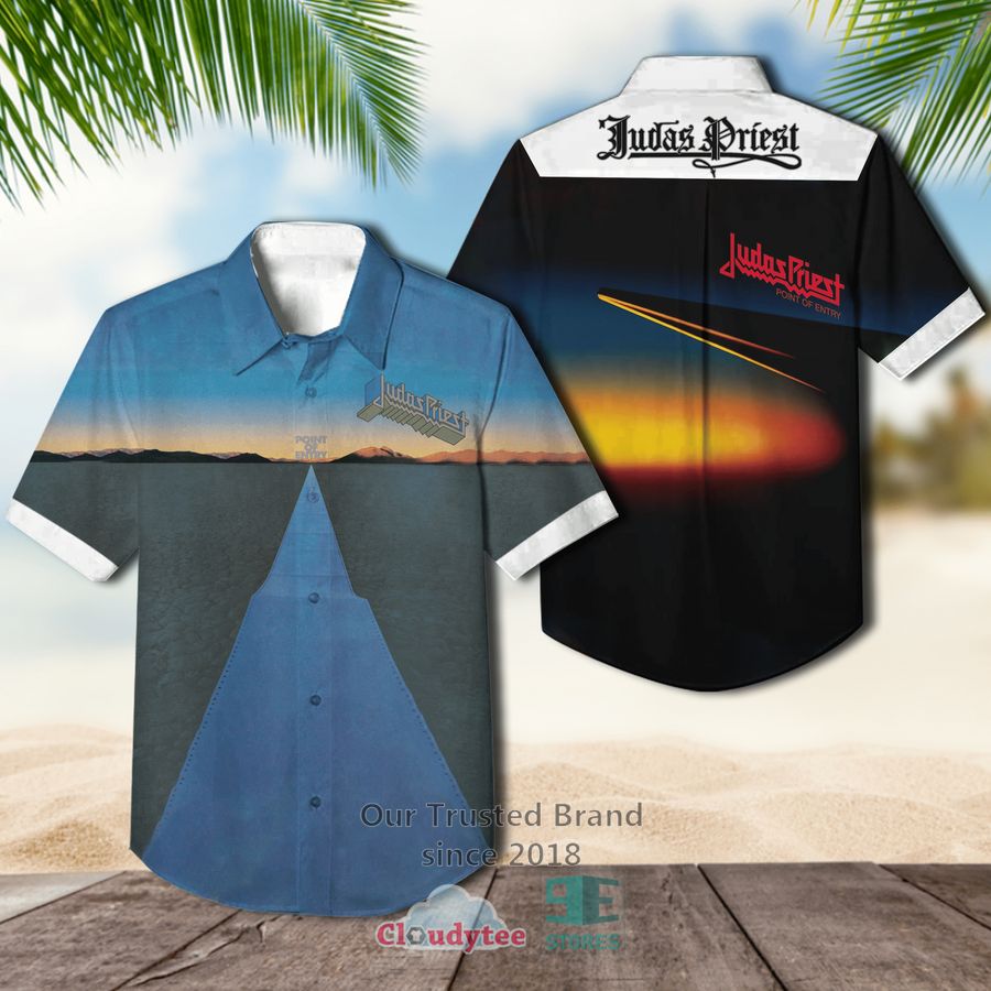 Judas Priest Sin After Sin Casual Hawaiian Shirt