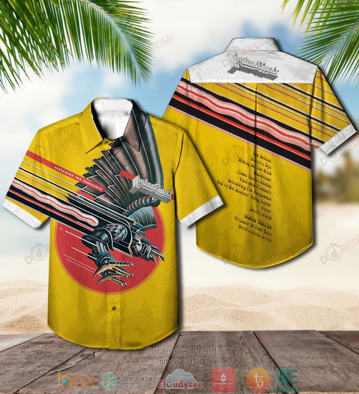 Judas Priest Screaming for Vengeance Hawaiian Shirt