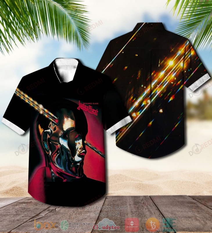 Judas Priest Stained Class Short Sleeve Hawaiian Shirt