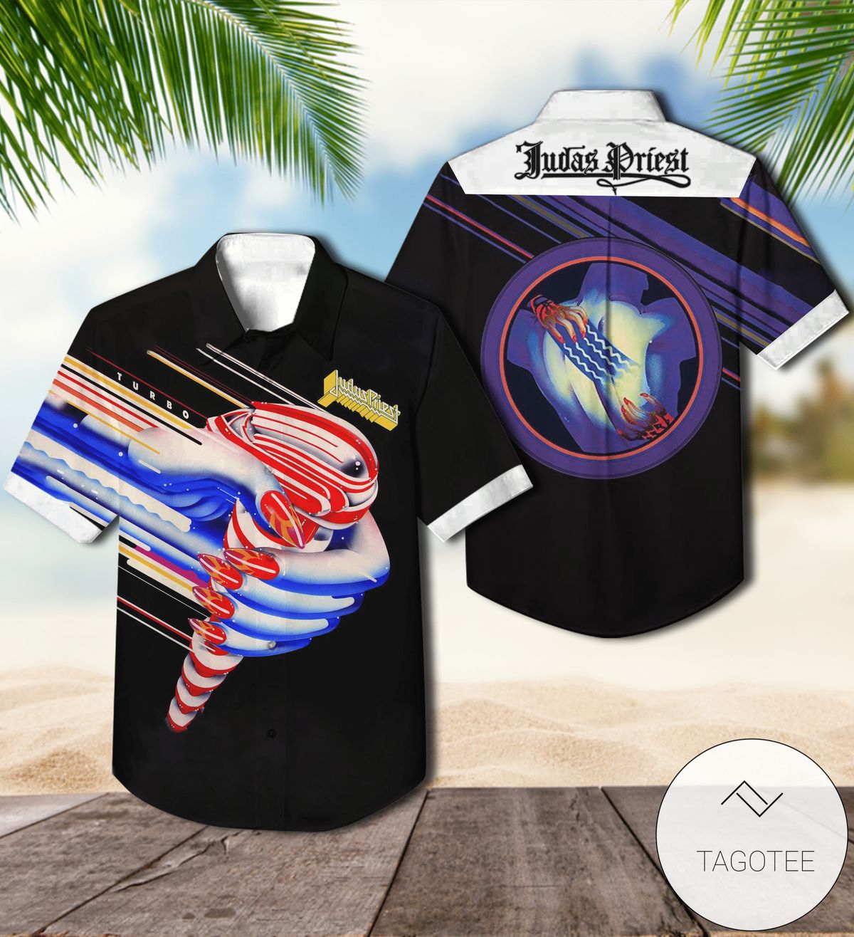 Judas Priest Stained Class Album Cover Hawaiian Shirt