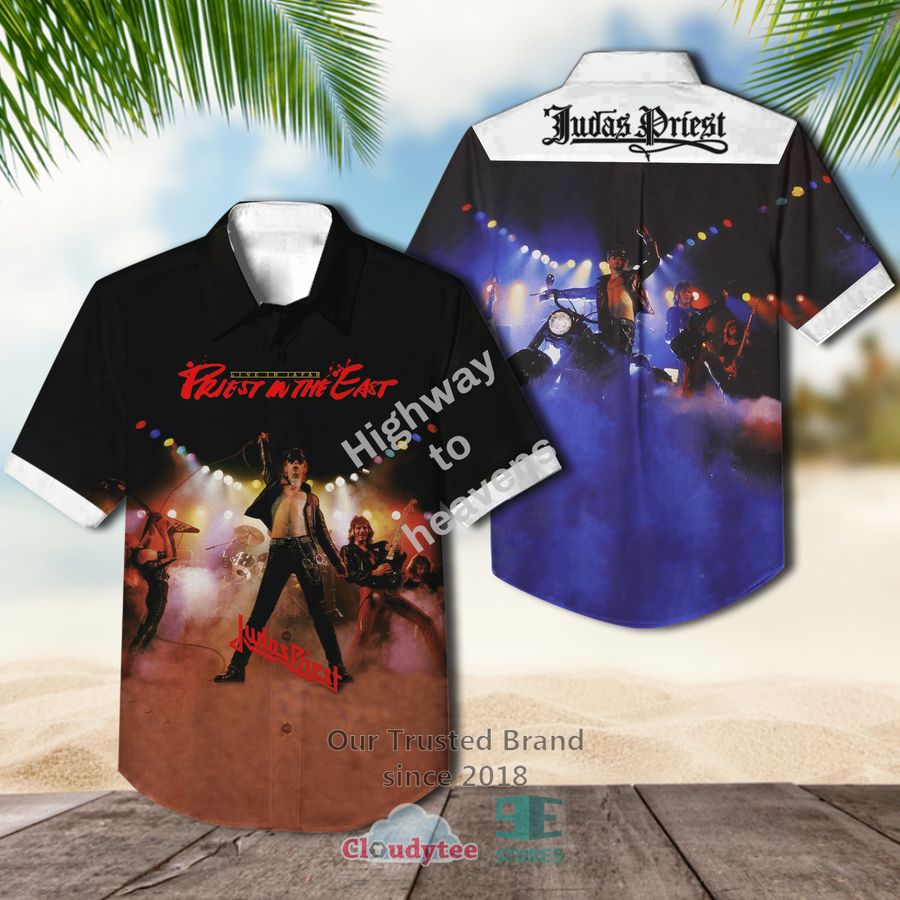 Judas Priest Sin After Sin Casual Hawaiian Shirt