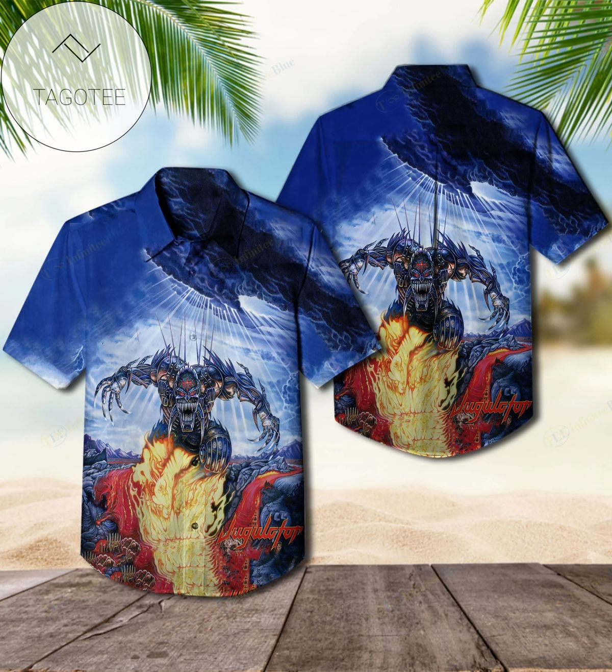 Jugulator Studio Album By Judas Priest Hawaiian Shirt