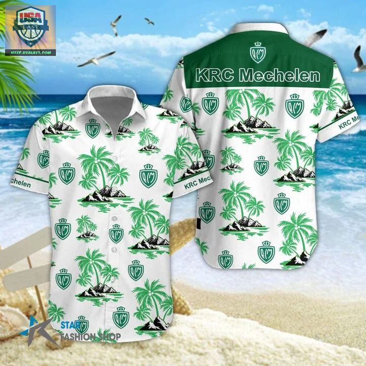 K.S.C. Lokeren Oost-Vlaanderen Football Club Hawaiian Shirt