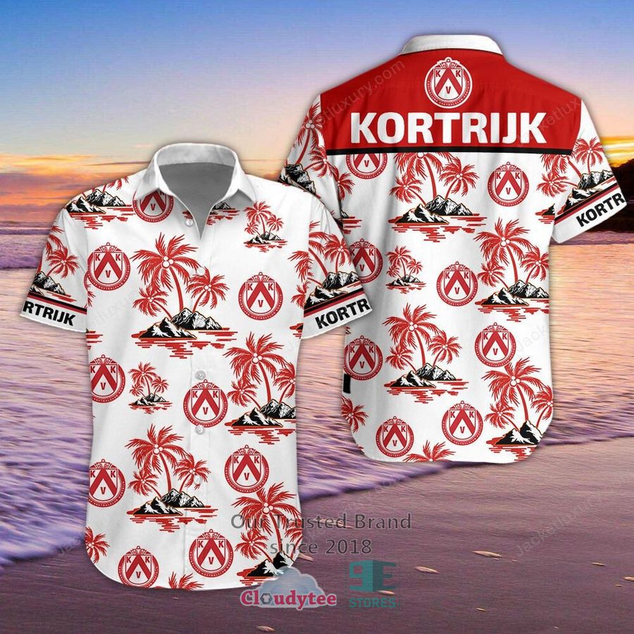 K.V. Kortrijk Hawaiian Shirt