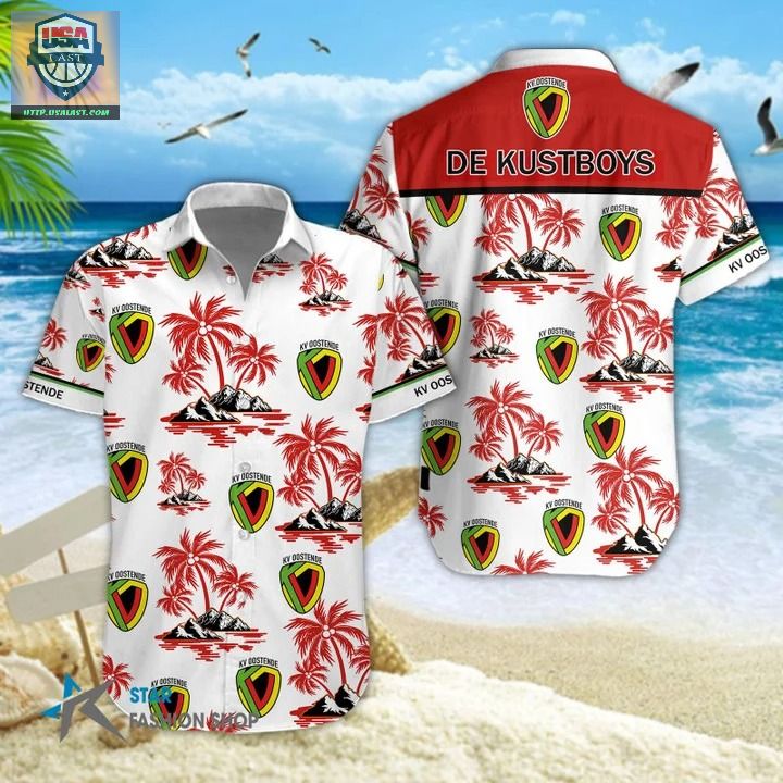 K.V. Mechelen Football Club Aloha Hawaiian Shirt