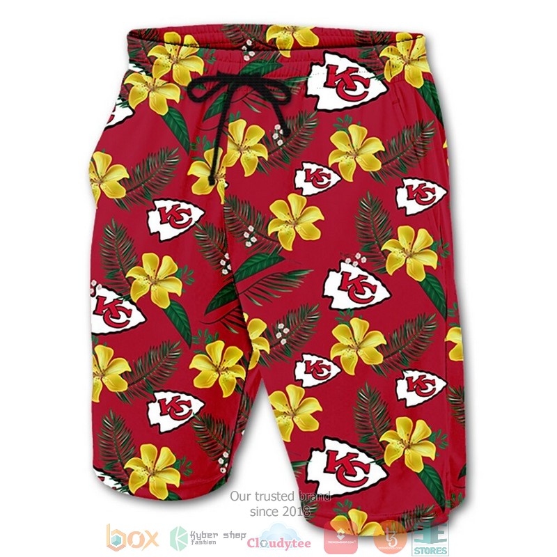 Kansas City Chiefs Mickey Mouse NFL Hawaiian Shirt, Short