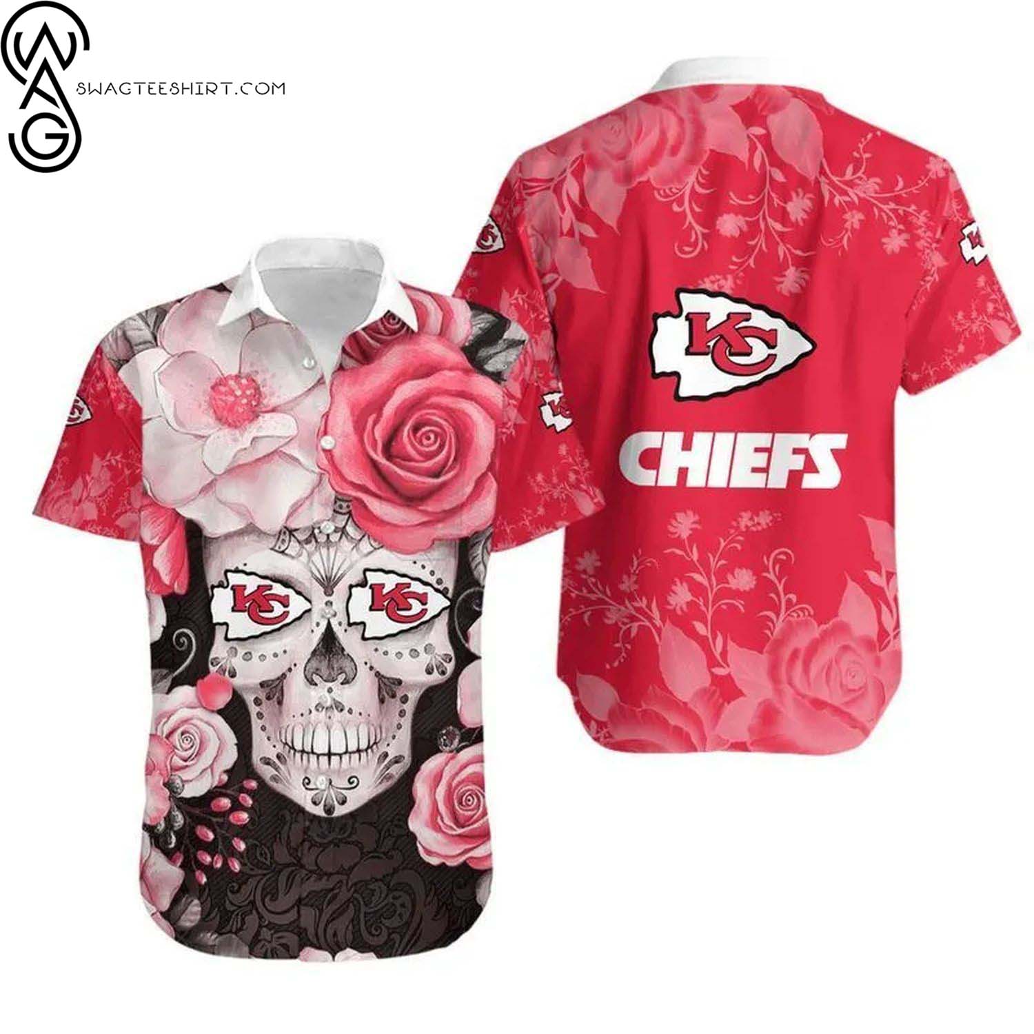 Kansas City Chiefs Super Bowl Summer Aloha Hawaiian Shirt