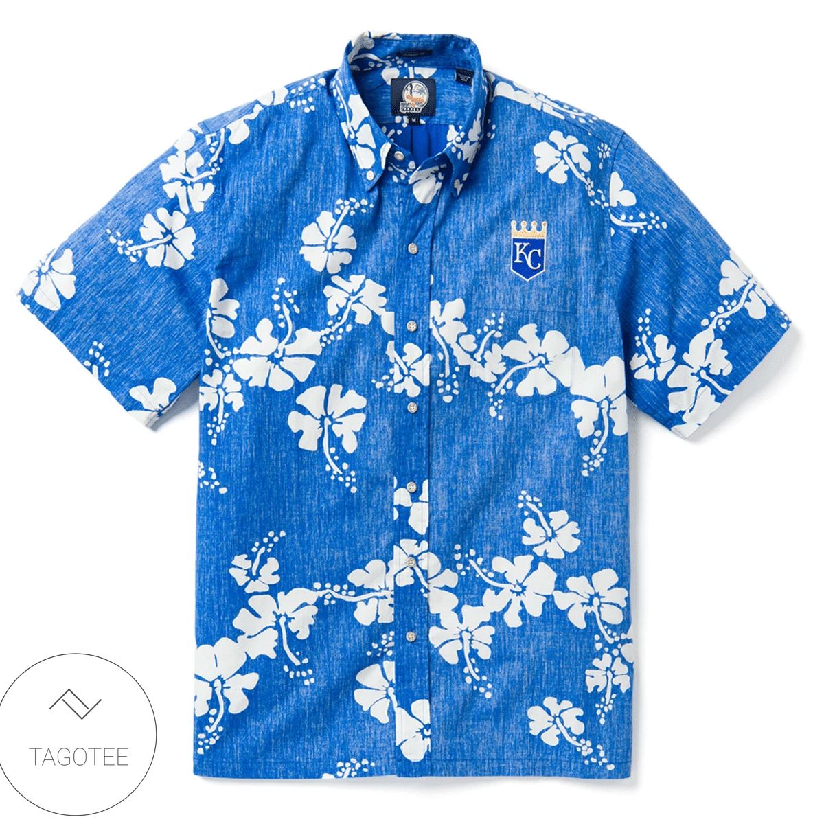 Kansas City Royals Logo Aloha Authentic Hawaiian Shirt 2022