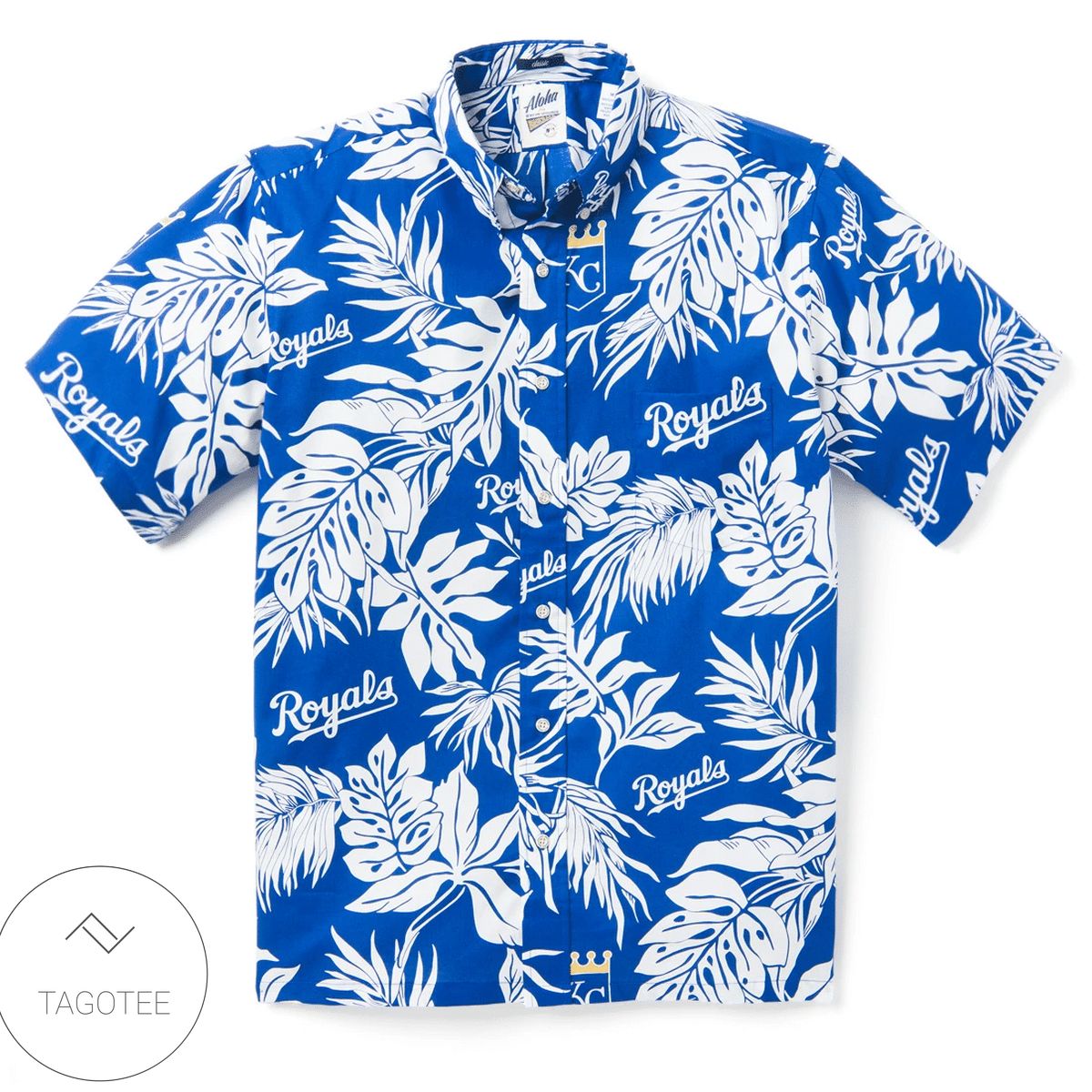 Kansas City Royals Mlb Tommy Bahama Hawaiian Shirt 3d