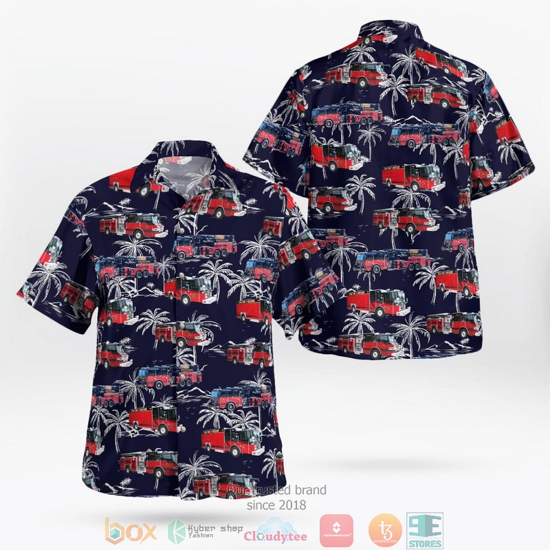 Kansas Highway Patrol Ford Police Interceptor Utility Hawaiian Shirt