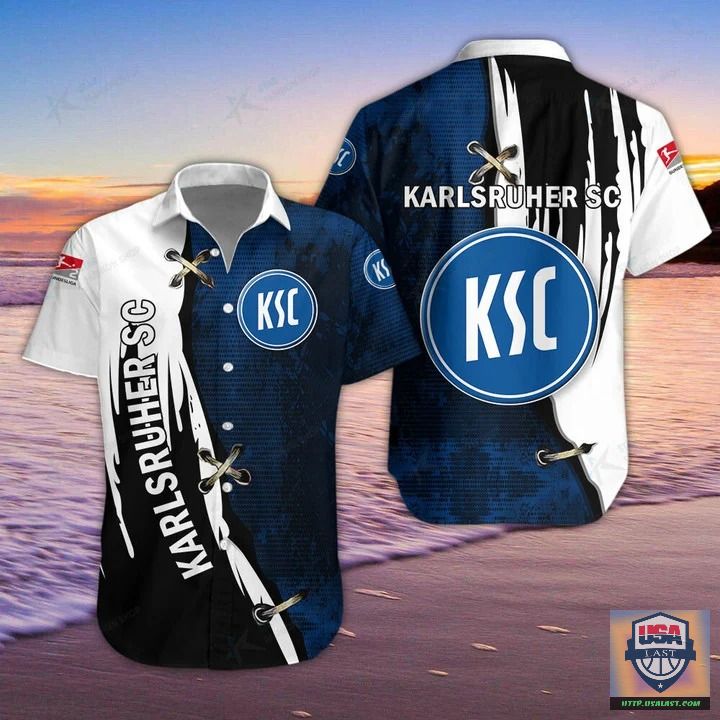 Karlsruher SC Bleach Hawaiian Shirt