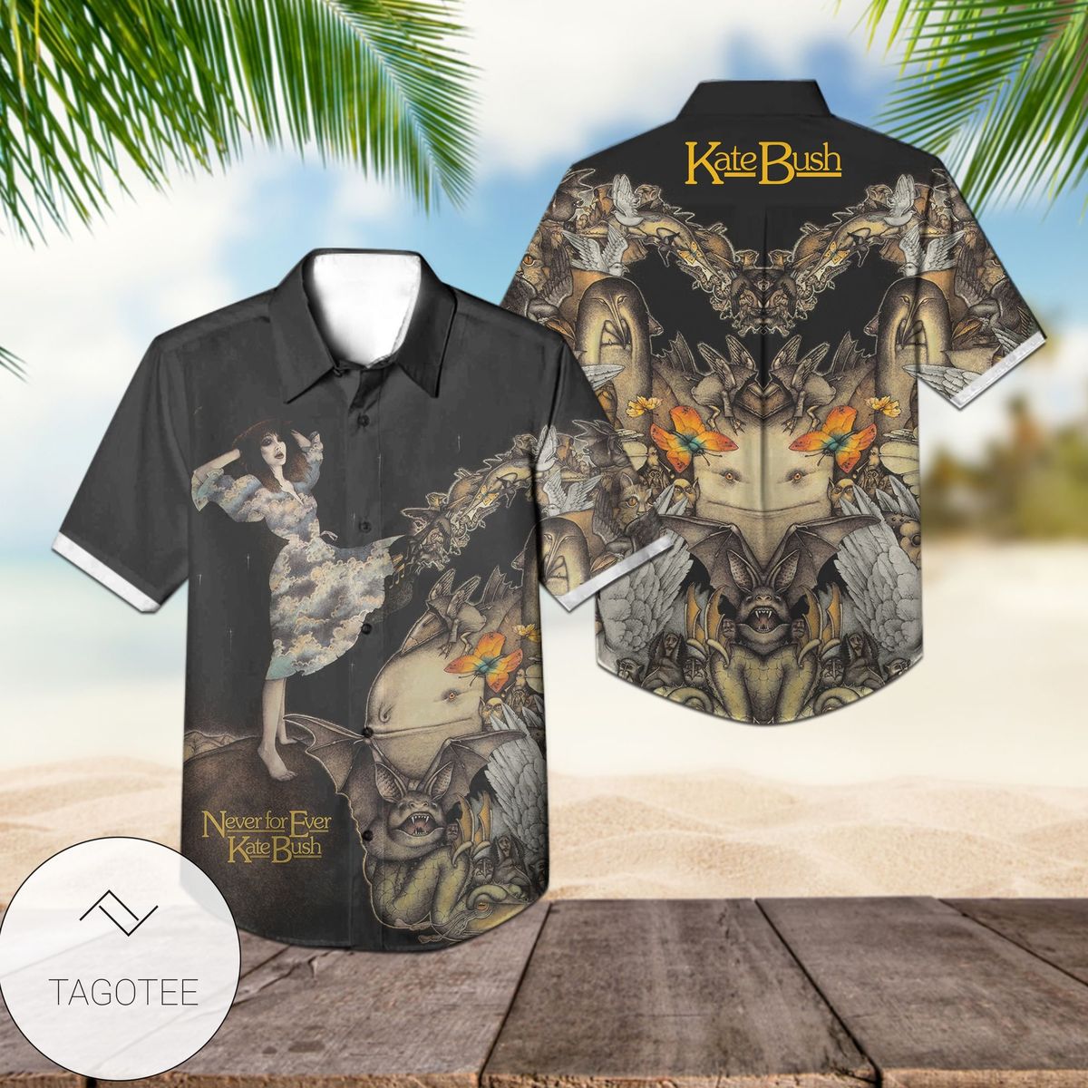 Kate Bush Lionheart Album Cover Hawaiian Shirt